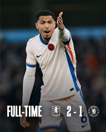 切尔西1比2维拉,连败后排名第7,两方面揭示连败主因